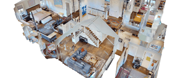 Puppenhaus 3D Hausansicht